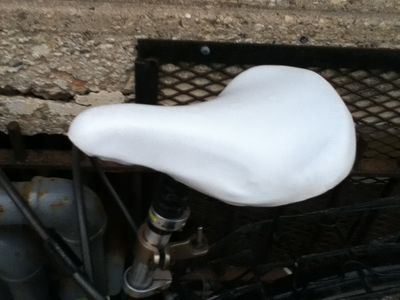 Bike seat cover on.JPG